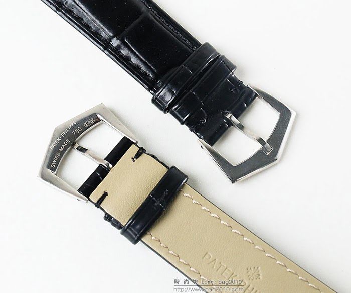 百達翡麗PATEK PHILPPE LS精品 超級複雜功能計時系列 機芯29-535升級版 全鋼鍍納米鉑金表殼 小牛皮帶 高檔男士腕表  wssb4229